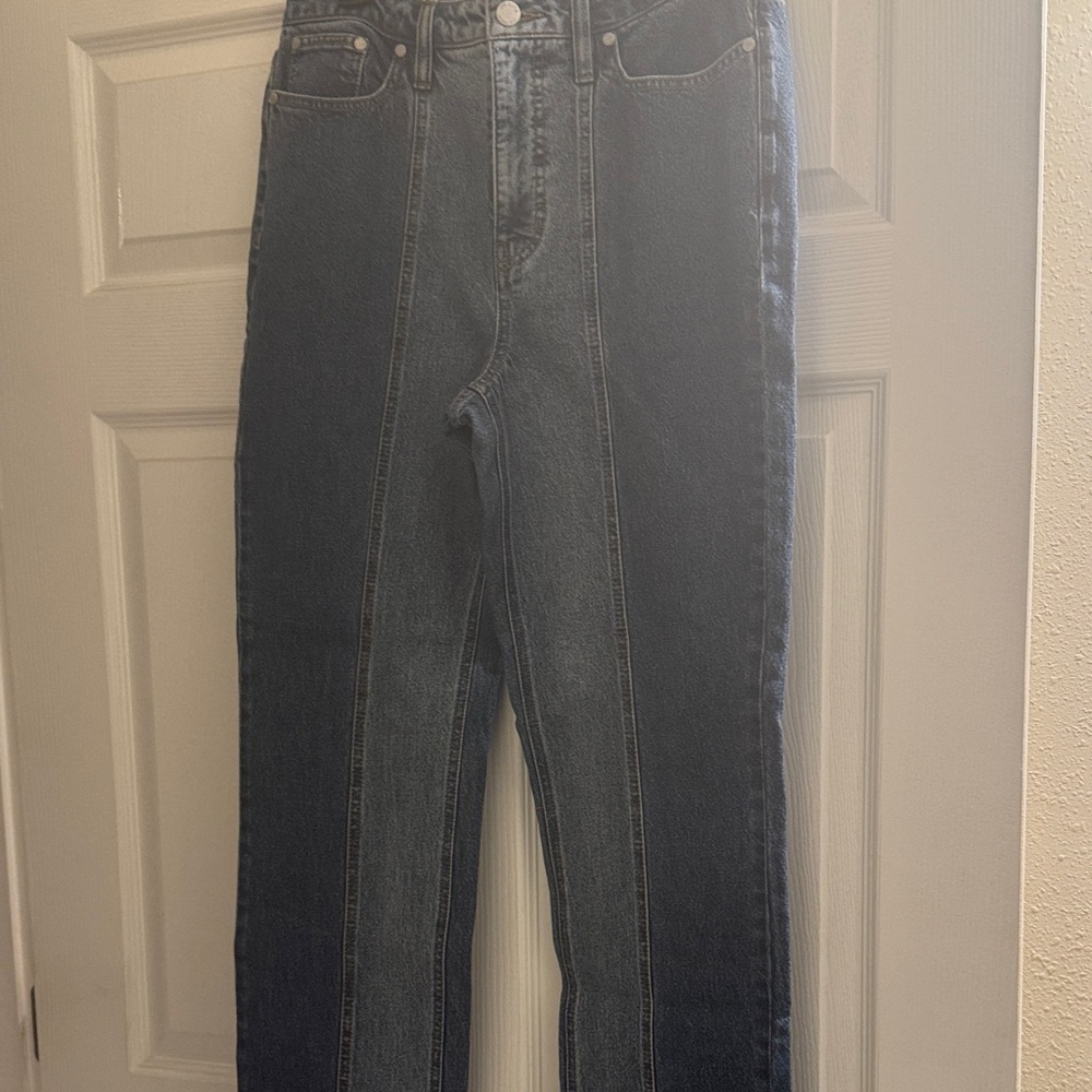 Women's Straight Leg Blue Jeans